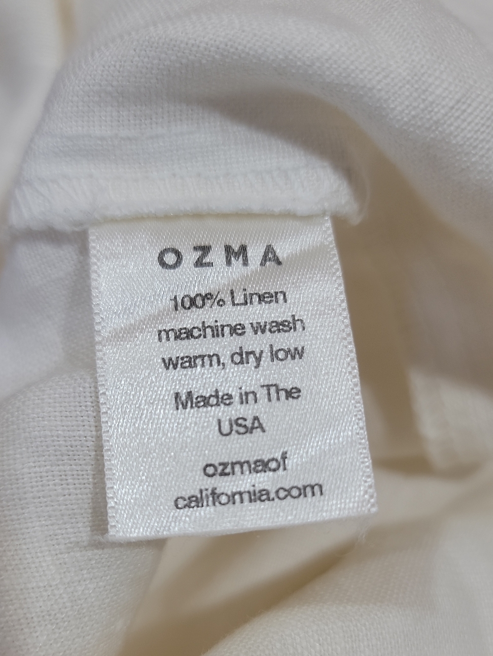 OZMA of California Sleeveless V-Neck Linen Jumpsuit - Picture 16 of 16